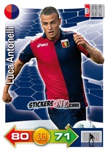 Sticker Luca Antonelli - Calciatori 2011-2012. Adrenalyn XL n. 122 - Panini