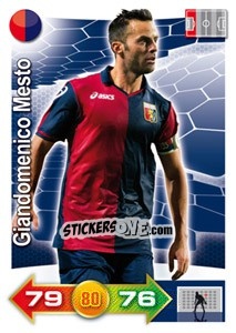 Sticker Giandomenico Mesto - Calciatori 2011-2012. Adrenalyn XL - Panini