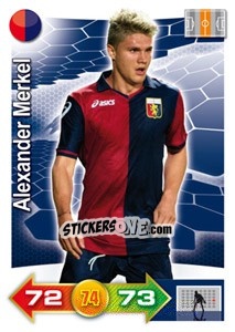 Cromo Alexander Merkel - Calciatori 2011-2012. Adrenalyn XL - Panini