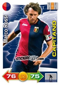 Sticker Marco Rossi (Capitano) - Calciatori 2011-2012. Adrenalyn XL n. 131 - Panini