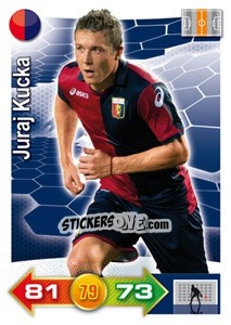 Sticker Juraj Kucka - Calciatori 2011-2012. Adrenalyn XL n. 132 - Panini
