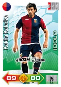 Figurina Kakha Kaladze - Calciatori 2011-2012. Adrenalyn XL - Panini