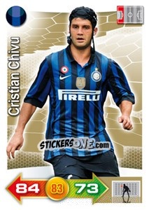 Cromo Cristian Chivu - Calciatori 2011-2012. Adrenalyn XL - Panini