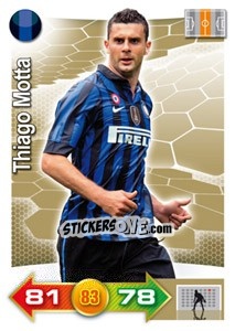 Sticker Thiago Motta - Calciatori 2011-2012. Adrenalyn XL - Panini