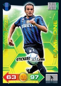 Sticker Giampaolo Pazzini - Calciatori 2011-2012. Adrenalyn XL n. 158 - Panini