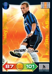 Sticker Wesley Sneijder - Calciatori 2011-2012. Adrenalyn XL n. 159 - Panini