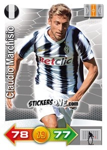 Cromo Claudio Marchisio - Calciatori 2011-2012. Adrenalyn XL - Panini