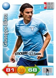 Sticker Giuseppe Biava - Calciatori 2011-2012. Adrenalyn XL n. 183 - Panini