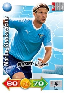 Sticker Marius Stankevicius - Calciatori 2011-2012. Adrenalyn XL n. 187 - Panini