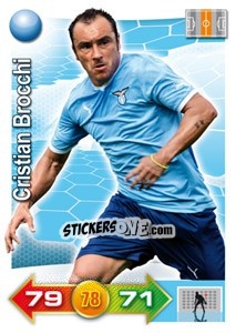 Figurina Cristian Brocchi - Calciatori 2011-2012. Adrenalyn XL - Panini