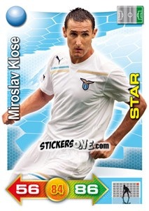 Sticker Miroslav Klose - Calciatori 2011-2012. Adrenalyn XL n. 194 - Panini