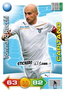 Sticker Tommaso Rocchi (Capitano) - Calciatori 2011-2012. Adrenalyn XL n. 196 - Panini