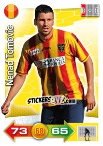 Sticker Nenad Tomovic - Calciatori 2011-2012. Adrenalyn XL n. 205 - Panini