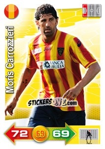 Sticker Moris Carrozzieri - Calciatori 2011-2012. Adrenalyn XL n. 206 - Panini