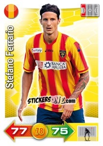 Sticker Stefano Ferrario - Calciatori 2011-2012. Adrenalyn XL - Panini