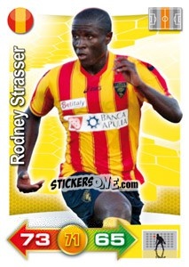 Sticker Rodney Strasser - Calciatori 2011-2012. Adrenalyn XL n. 210 - Panini