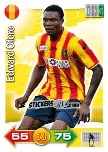 Sticker Edward Ofere - Calciatori 2011-2012. Adrenalyn XL - Panini