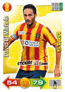 Sticker David Di Michele - Calciatori 2011-2012. Adrenalyn XL n. 215 - Panini