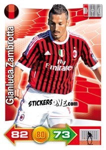 Cromo Gianluca Zambrotta - Calciatori 2011-2012. Adrenalyn XL - Panini