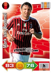 Sticker Mark Van Bommel - Calciatori 2011-2012. Adrenalyn XL n. 228 - Panini