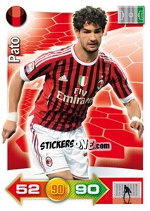 Sticker Pato - Calciatori 2011-2012. Adrenalyn XL n. 233 - Panini