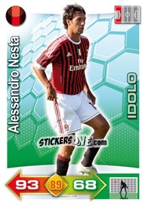 Sticker Alessandro Nesta - Calciatori 2011-2012. Adrenalyn XL n. 234 - Panini