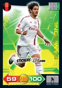 Sticker Pato - Calciatori 2011-2012. Adrenalyn XL n. 239 - Panini