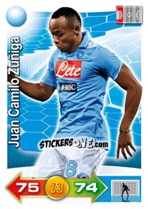 Sticker Juan Camilo Zuñiga - Calciatori 2011-2012. Adrenalyn XL - Panini