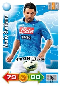 Sticker Mario Santana - Calciatori 2011-2012. Adrenalyn XL - Panini