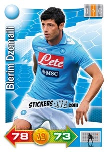 Sticker Blerim Dzemaili - Calciatori 2011-2012. Adrenalyn XL n. 250 - Panini