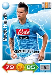 Cromo Marek Hamsik - Calciatori 2011-2012. Adrenalyn XL n. 251 - Panini