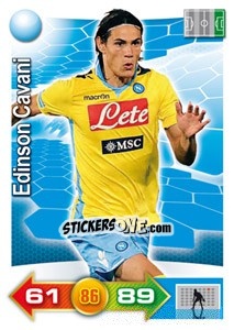 Cromo Edinson Cavani - Calciatori 2011-2012. Adrenalyn XL - Panini