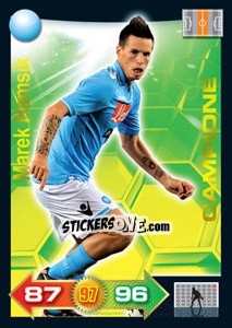 Cromo Marek Hamsik - Calciatori 2011-2012. Adrenalyn XL n. 259 - Panini