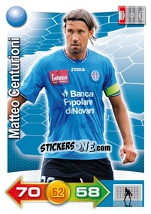 Sticker Matteo Centurioni - Calciatori 2011-2012. Adrenalyn XL n. 263 - Panini