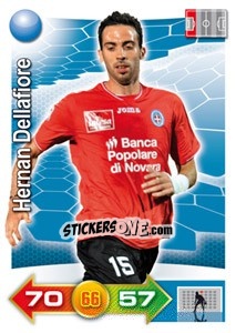 Cromo Hernan  Dellafiore - Calciatori 2011-2012. Adrenalyn XL n. 264 - Panini