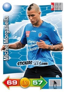 Figurina Michel Morganella - Calciatori 2011-2012. Adrenalyn XL - Panini