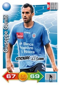 Sticker Giuseppe Gemiti - Calciatori 2011-2012. Adrenalyn XL - Panini