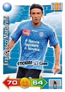 Sticker Francesco Marianini - Calciatori 2011-2012. Adrenalyn XL n. 268 - Panini