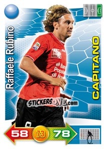 Sticker Raffaele Rubino (Capitano) - Calciatori 2011-2012. Adrenalyn XL - Panini