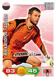 Sticker Alexandros Tzorvas - Calciatori 2011-2012. Adrenalyn XL n. 278 - Panini