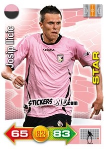 Sticker Josip Ilicic - Calciatori 2011-2012. Adrenalyn XL n. 287 - Panini