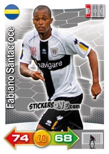 Cromo Fabiano Santacroce - Calciatori 2011-2012. Adrenalyn XL - Panini