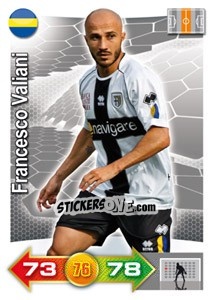 Cromo Francesco Valiani - Calciatori 2011-2012. Adrenalyn XL - Panini