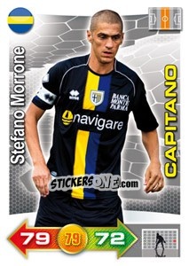 Cromo Stefano Morrone (Capitano) - Calciatori 2011-2012. Adrenalyn XL - Panini