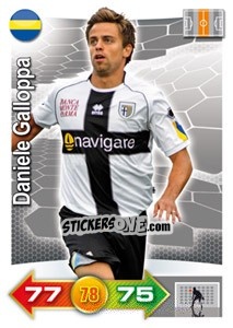 Cromo Daniele Galloppa - Calciatori 2011-2012. Adrenalyn XL - Panini