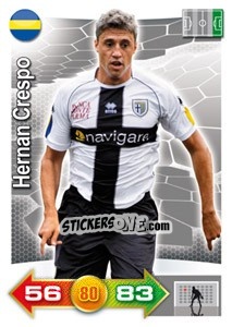 Sticker Hernan Crespo - Calciatori 2011-2012. Adrenalyn XL n. 310 - Panini
