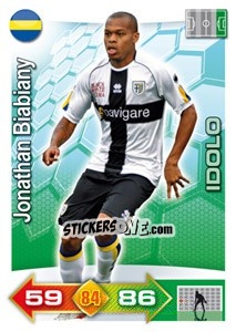 Cromo Jonathan Biabiany - Calciatori 2011-2012. Adrenalyn XL n. 311 - Panini
