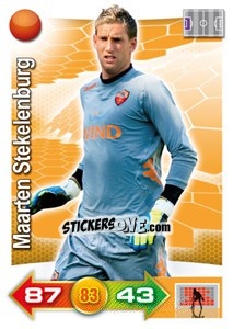 Sticker Maarten Stekelenburg - Calciatori 2011-2012. Adrenalyn XL n. 313 - Panini