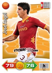 Figurina José Angel - Calciatori 2011-2012. Adrenalyn XL - Panini