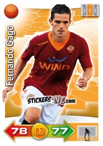 Sticker Fernando Gago - Calciatori 2011-2012. Adrenalyn XL n. 319 - Panini